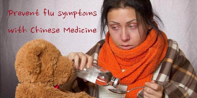 Prevent flu symptoms